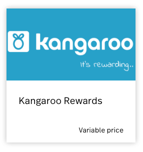 Kangaroo rewards app for Lightspeed eCom