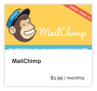 MailChimp app