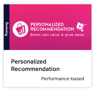 Personalized Recommendation app